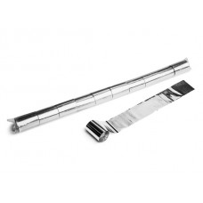 MagicFX Metallic Stadium Streamer, 20m x 5cm, SILBER, PVC