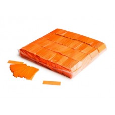 MagicFX Slowfall Konfetti, ORANGE UV, 1kg, 55x17mm Rechteck