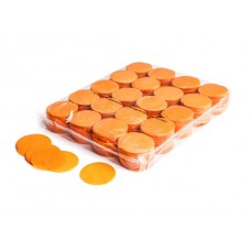 MagicFX Slowfall Konfetti, ORANGE, 1kg, Ø55mm Rund