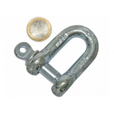SweetPRO SH-SB/S Schäkel U-Form, silber, verzinkt, WLL 630kg
