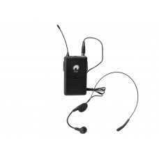 OMNITRONIC WAMS-12 Taschensender inkl. Kopfbügelmikrofon 863MHz