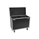 ROADINGER Flightcase 2x IP TMH-H760 mit Rollen