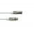 EUROLITE DMX Kabel XLR 3pol 1m weiß