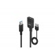 Lindy 43357 USB A 3.2 Hybridkabel, 35m