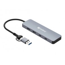 Sandberg 136-64 USB-C/A 3.0 Hub