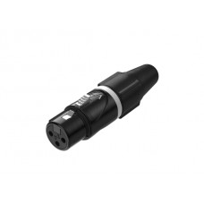 Enova Nxt NXT3FA XLR 3pol Stecker, female, schwarz