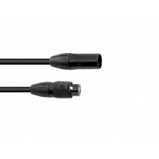 EUROLITE DMX Kabel SEC-1 IP65 3pol 5m sw