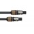 PSSO Lautsprecherkabel Speakon 4x2,5 1,5m sw