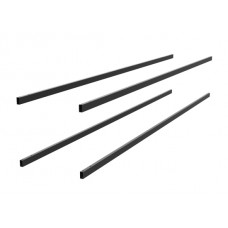 Admiral L230 Length Tube Längenprofil 4er SET, schwarz, 230cm