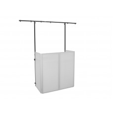 OMNITRONIC Set Compact Mobile DJ Stand inkl. Cover + Überbaurahmen