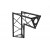 DECOTRUSS SAC-25 Dachstück \/ 90°, schwarz