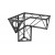 DECOTRUSS SAL-33 Ecke 3-Wege \/ rechts, schwarz