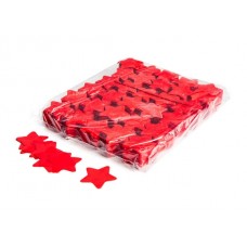 MagicFX Slowfall Konfetti, ROT, 1kg, Ø55mm Stern