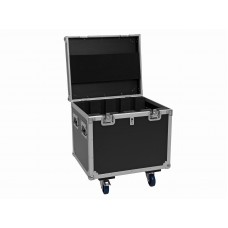 ROADINGER Flightcase 4x Pixel Matrix Panel 5x5 RGB/WW mit Rollen