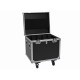 ROADINGER Flightcase 4x Pixel Matrix Panel 5x5 RGB/WW mit Rollen