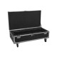 ROADINGER Flightcase 8x AKKU IP Pixel Tube 360° PRO CRMX mit Ladefunktion und Rollen