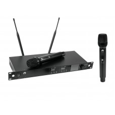 OMNITRONIC UHF-602 2-Kanal Funkmikrofon-System 520-554 MHz