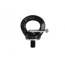 Ringschraube, schwarz, 360° drehbar, M10x14mm