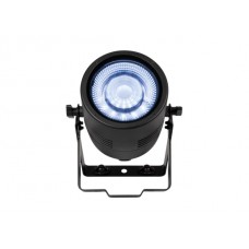 Showtec Titan Strobe 100 FX Outdoor LED Stroboskop, CW, RGBW, 100W CW LED, 12x 2W RGBW LED, IP65, IN/OUT: XLR 5pol