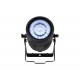 Showtec Titan Strobe 100 FX Outdoor LED Stroboskop, CW, RGBW, 100W CW LED, 12x 2W RGBW LED, IP65, IN/OUT: XLR 5pol