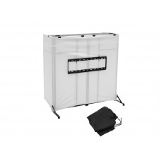 OMNITRONIC Mobile DJ Stand DJTV-1 inkl. Cover