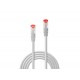 Lindy 47708 Cat Sicherheitsnetzwerkkabel, S/FTP, grau, 10m