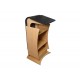 Sweetlight Rednerpult M2, Buche /schwarz, H:1020mm