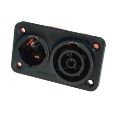 Enova PO13MFP-W Power Eingangsbuchse, male/female, 16A, CBC