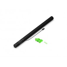 MagicFX Electric Konfetti Kanone 80cm, NEONGRÜN, 12m, Rechteck