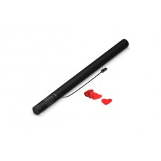MagicFX Electric Konfetti Kanone 80cm, ROT, 12m, Herz