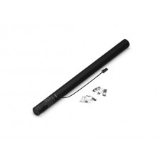 MagicFX Electric Konfetti Kanone 80cm, WEISS/SILBER, 12m, Papier