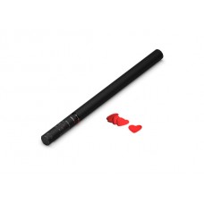 MagicFX Handheld Konfetti Kanone 80cm, ROT, 12m, HERZ