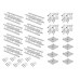 ALUTRUSS Traversenset QUADLOCK 6082 Quadrat 4x4x3,5m (BxTxH)