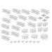 ALUTRUSS Traversenset QUADLOCK 6082 Quadrat 7,71x7,71x3,5m (BxTxH)