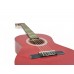 DIMAVERY AC-303 Klassikgitarre 1/2, rot