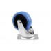 ROADINGER Lenkrolle 100mm BLUE WHEEL hellblau