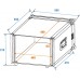 ROADINGER Rack PRO 6HE 45cm