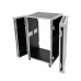ROADINGER Rack PRO 10HE 45cm mit Rollen