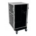 ROADINGER Rack PRO 18HE 45cm mit Rollen
