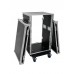 ROADINGER Rack PRO 18HE 45cm mit Rollen