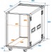 ROADINGER Rack PRO 20HE 45cm mit Rollen