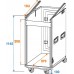 ROADINGER Spezial-Kombi-Case Profi, 20HE mit Rollen