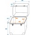 ROADINGER Platten-Case ALU Maxi-Booking, abgerundet