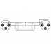OMNITRONIC Adapterkabel XLR(M)/XLR(M) 0,2m sw