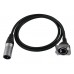 PSSO Patch Kabel XLR(M)/XLR(F) EB 1m sw