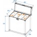 ROADINGER Flightcase 4x SLS Größe M