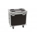 ROADINGER Flightcase 2x TMH-X12 mit Rollen