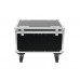 ROADINGER Flightcase 4x TMH-30/TMH-40/TMH-60 mit Rollen