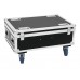 ROADINGER Flightcase 4x THA-40 PC mit Rollen