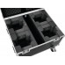 ROADINGER Flightcase 4x LED TMH-X1 Moving-Head Beam mit Rollen